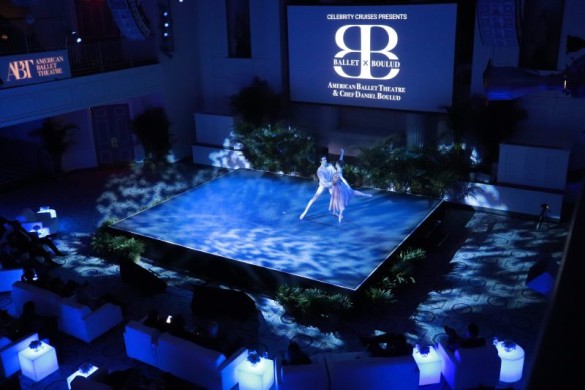 Custom staging with theatrical lighting - Ballet