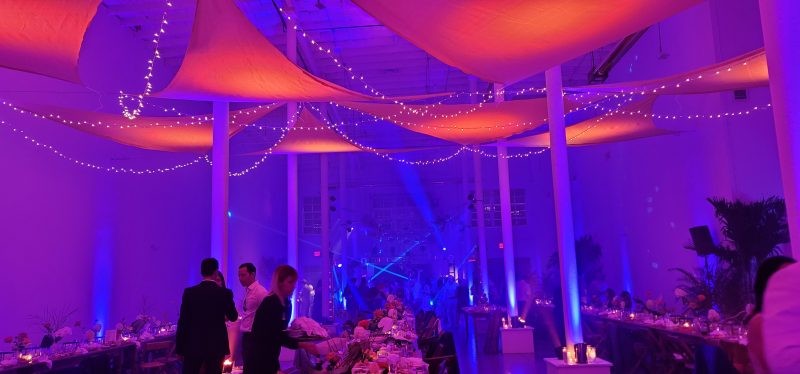 Sail Ceiling with String Lights 8.20.22