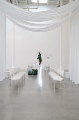 peachskin faille canopy drape