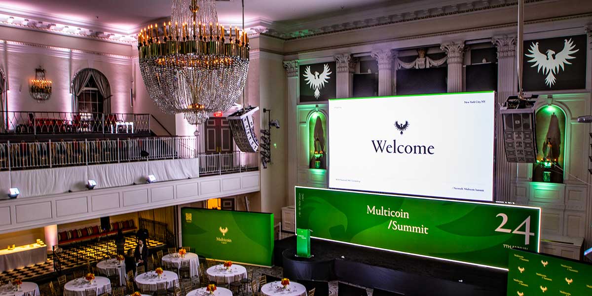 AV and Lighting event production