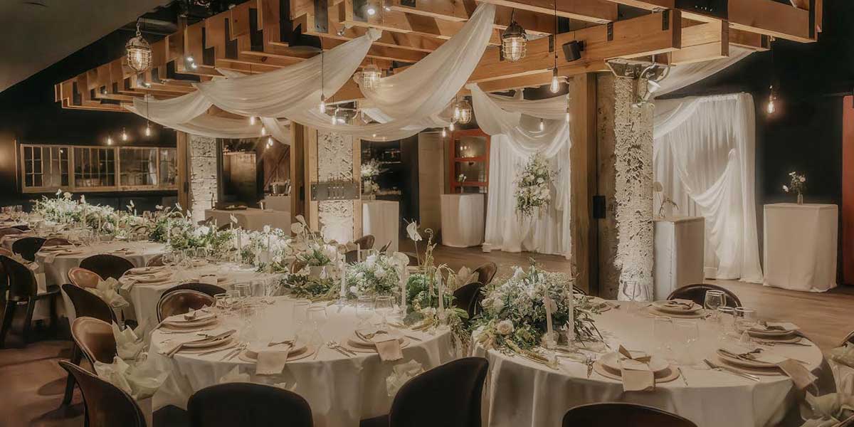 Event decor, linen, and draping