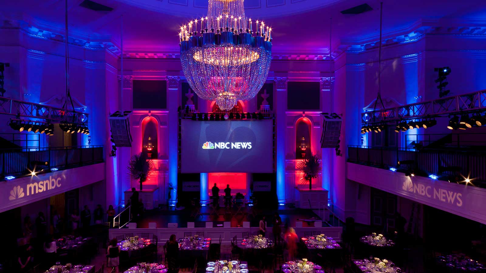 Event production at 583 Park Avenue
