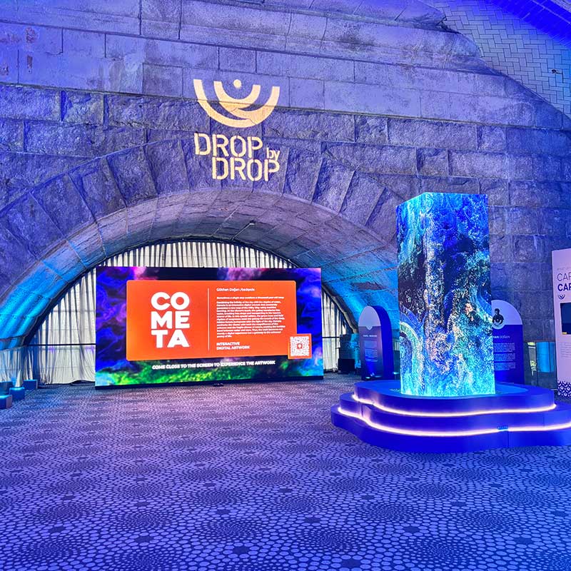 Recent Gala Productions event installation
